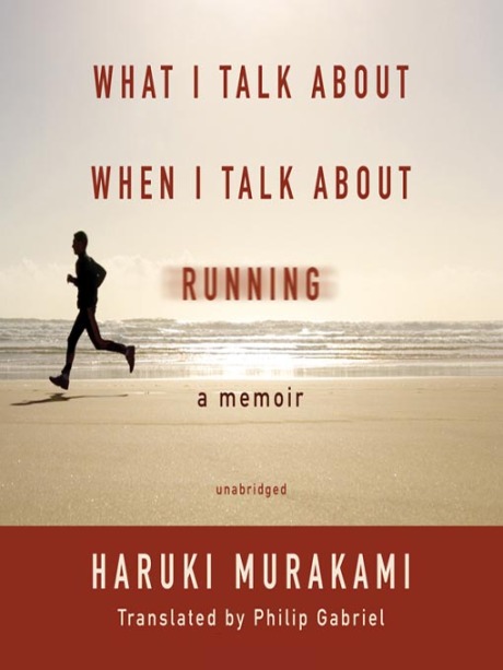 Murakami What I Talk About When I Talk About Running cover